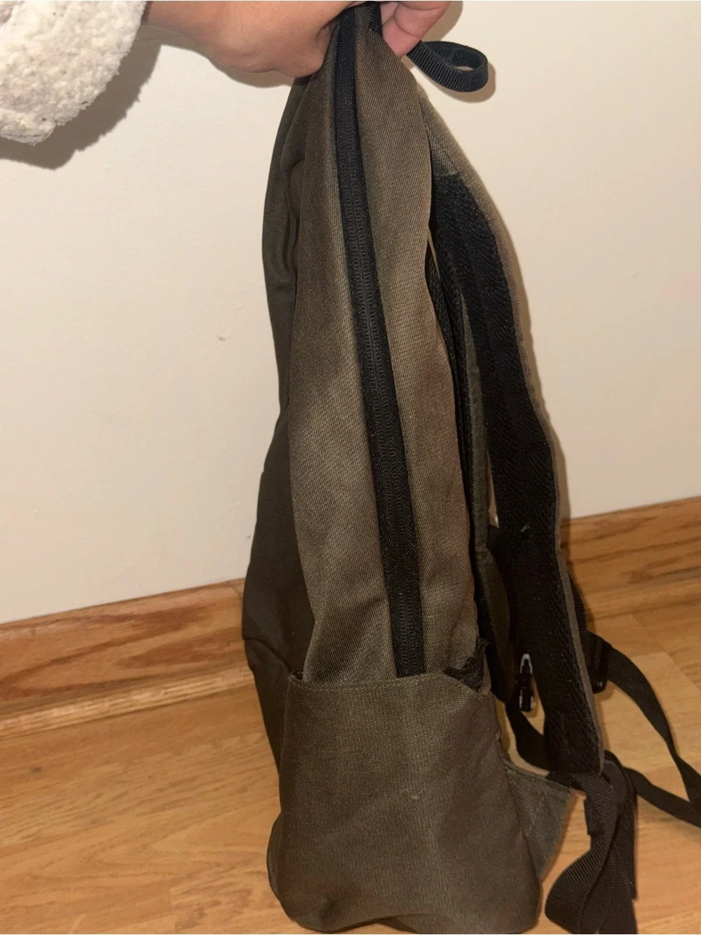 Men's Brown Everyday Backpack - Canvas Daypack